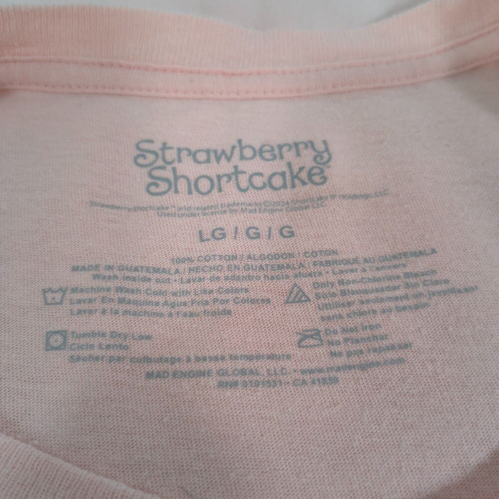 Strawberry Shortcake Cotton T-Shirt - Picture 4 of 7